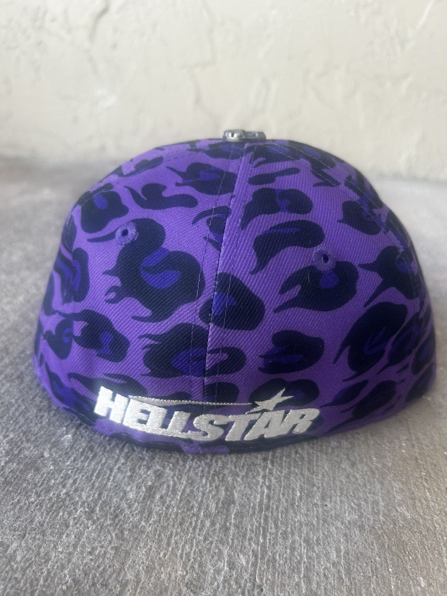 HELLSTAR CHEETAH PRINT HAT [PURPLE]