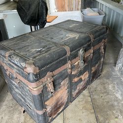 antique trunk