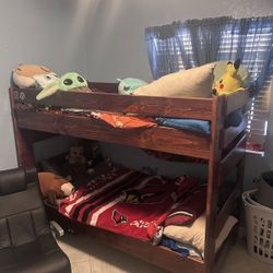 Solid wood twin Bunk beds 