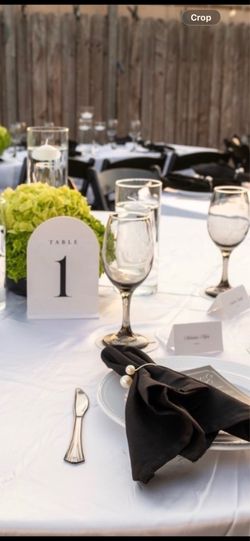 Pearl napkin holders (62)