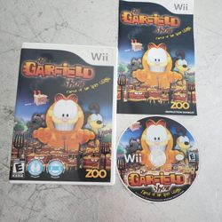 The Garfield Show Nintendo wii video game zoo