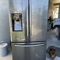 Samsung Stainless Steel French Door Refrigerator – $400 OBO