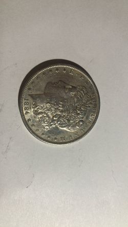 1884 Morgan Silver Coin Dollar New Orleans