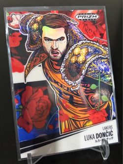 2024-25 Prizm Black Luka Doncic Manga
