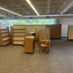 Commercial Book Shelf’s For Sale 