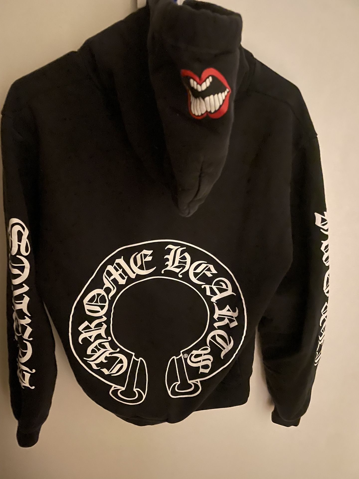 Chrome hearts Marty boy chomper horseshoe shoe hoodie