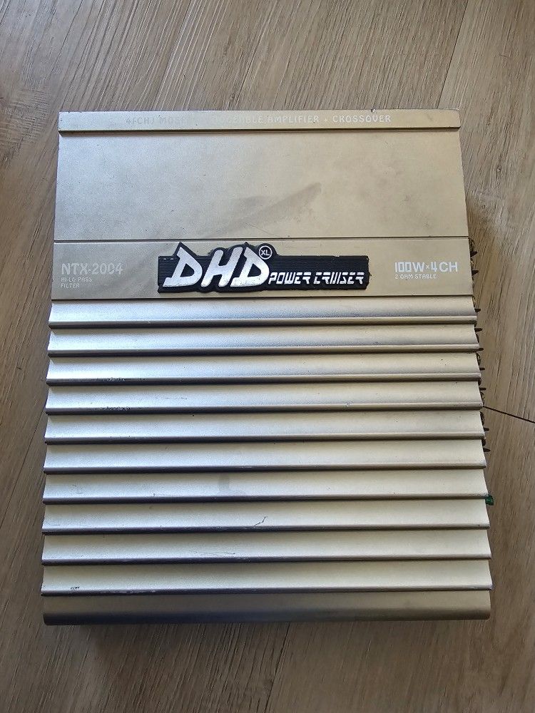 DHD -Power Cruiser NTX-2004 100w 4 CH Mosfet Bridgeable Amp