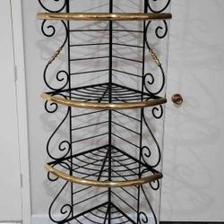 Wrought Iron Bakers Rack