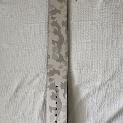 13mm Lever Belt - Glacier White - L (36-42") × 1