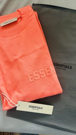 Fear Of God Essential T In Coral XXS