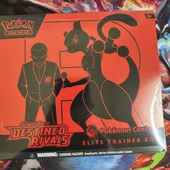 POKEMON CENTER DESTINED RIVALS ELITE TRAINER BOX