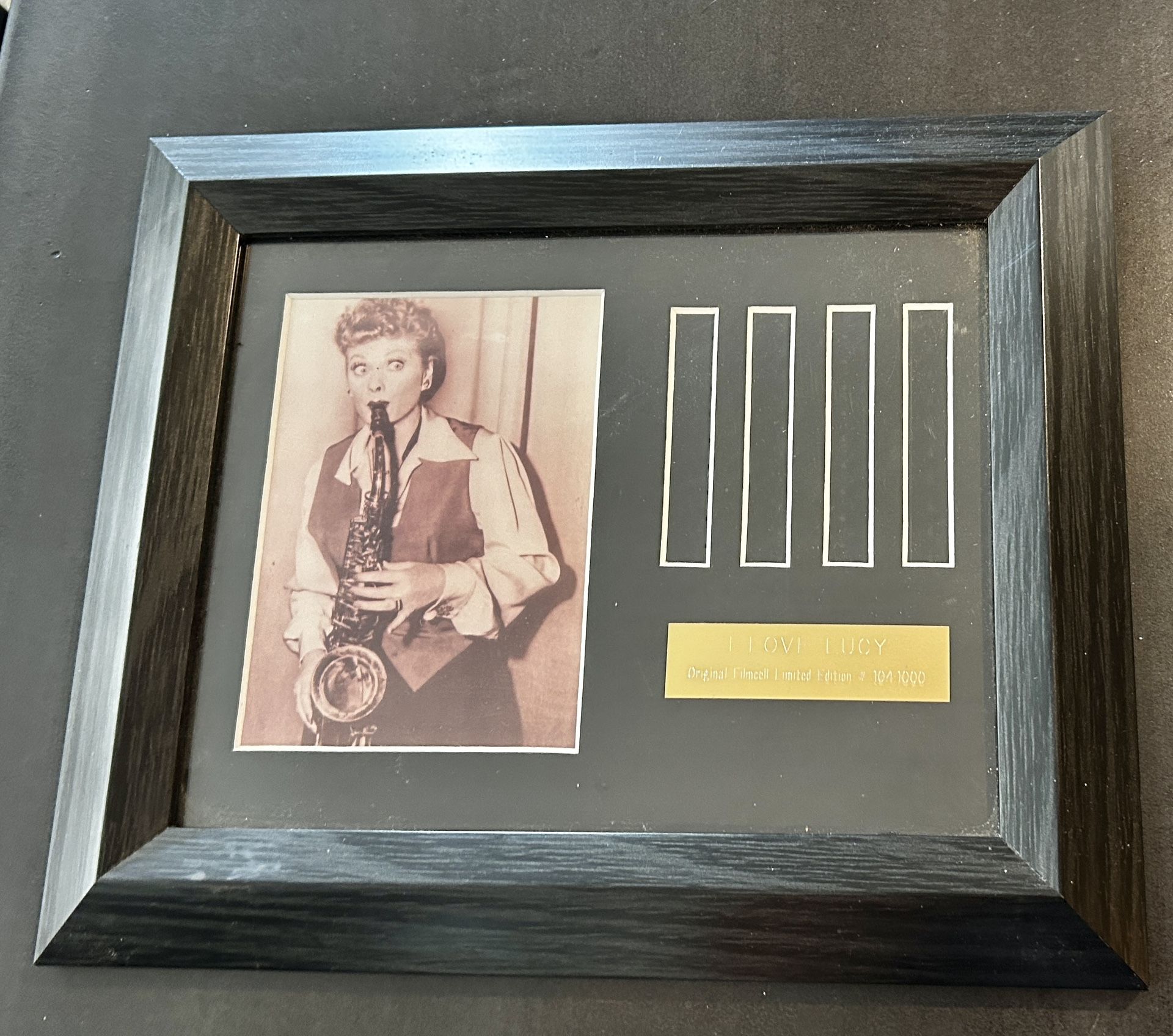 I Love Lucy Framed Photo with Authentication