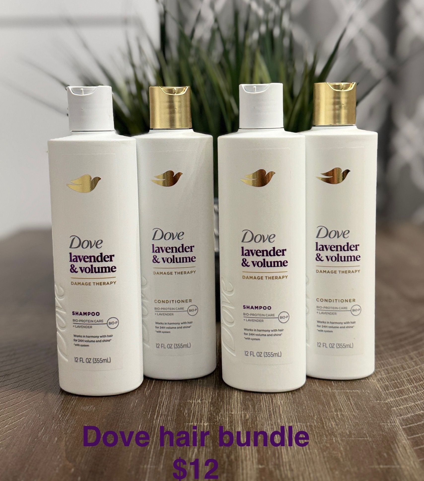 Dove Lavender Hair Bundle