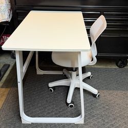 New Office Desk and Chair Combo