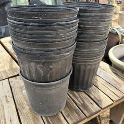 Garden Plant Pots Bundle 30 Pots - 3 Gallon