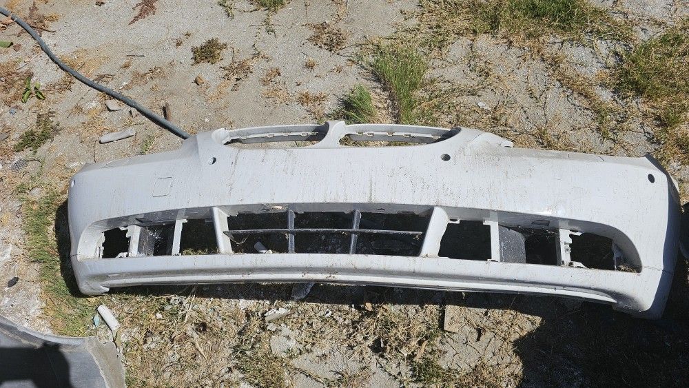 Front & Rear Bumper From 2008 BMW 550 E60 White