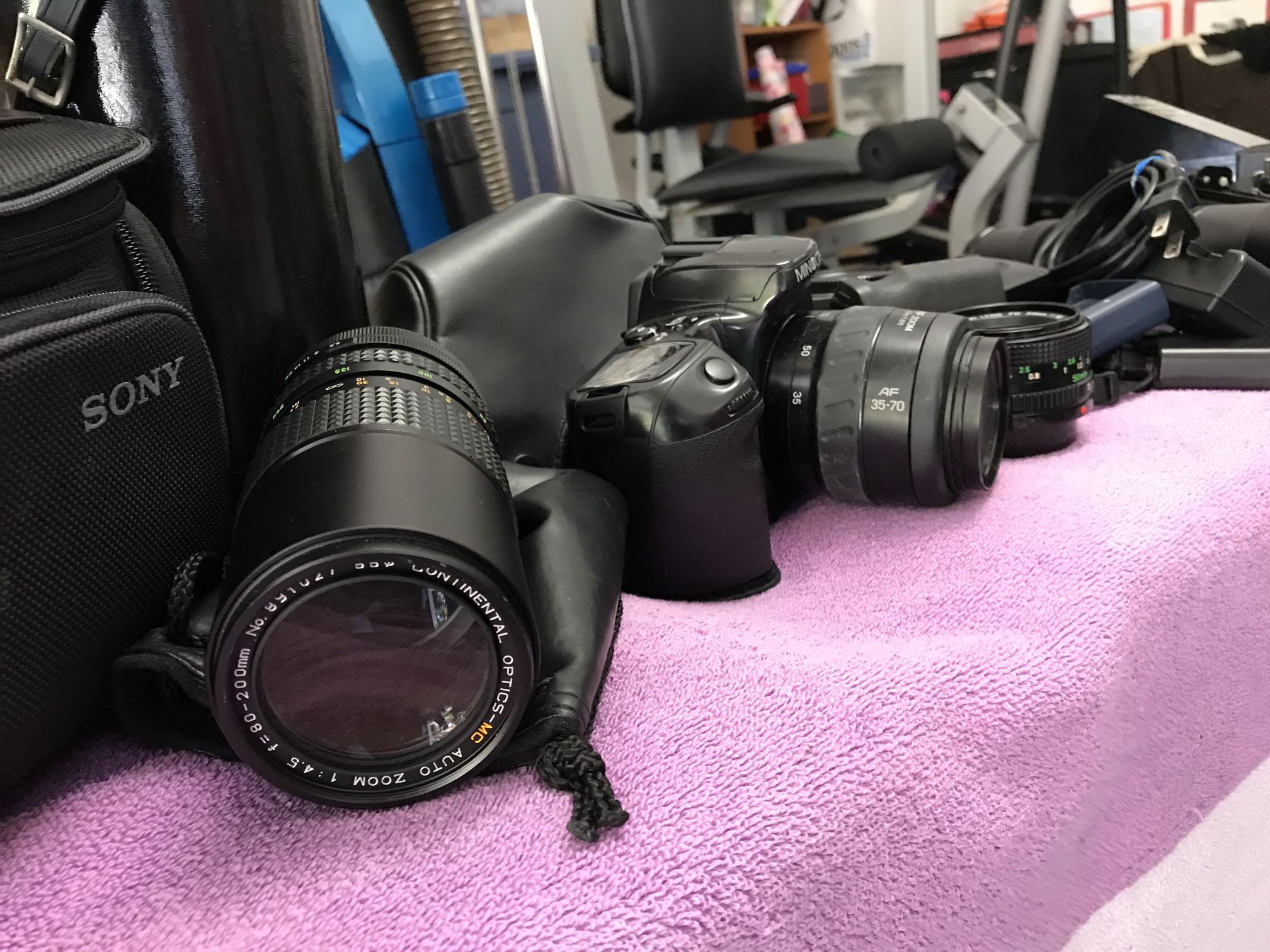 Camera Equipment … Cameras, Lenses, Batteries Etc