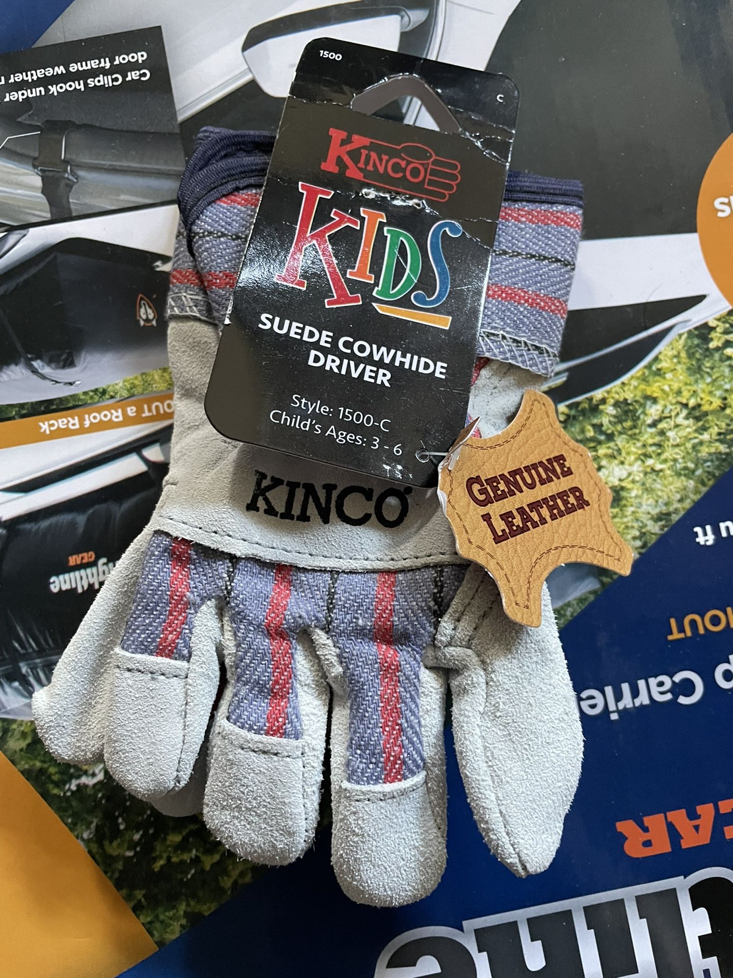 New Kinco Kids Genuine Leather Gloves 