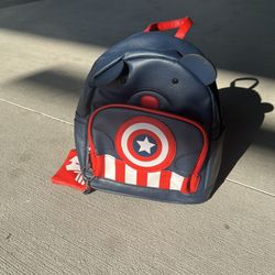 Captain America Mini Backpack
