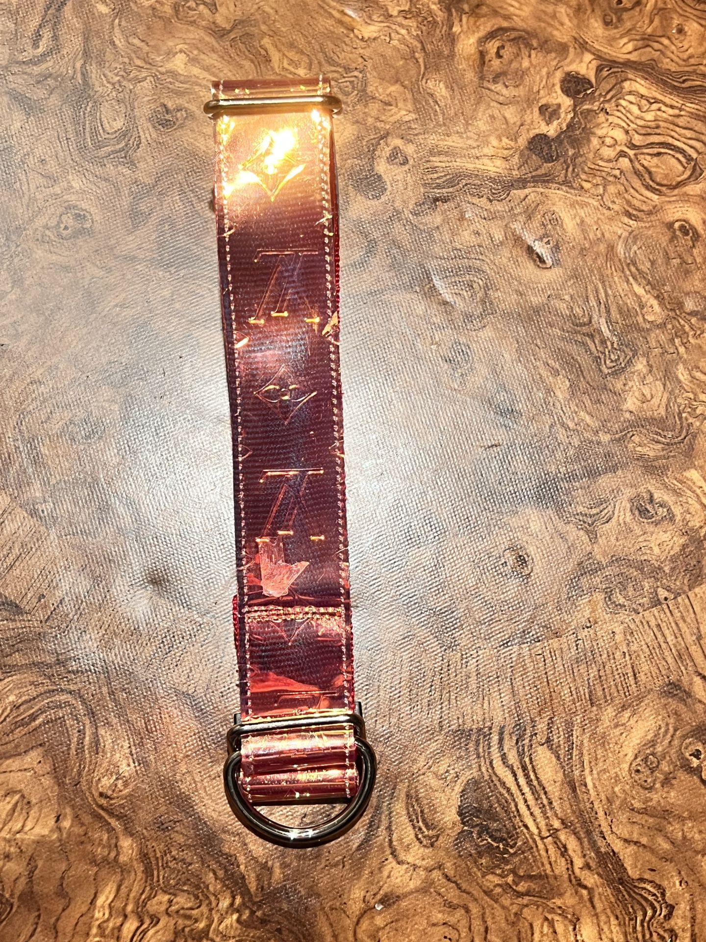 FOR SALE: Custom LV Medium/Large Dog Safety Collar - $30