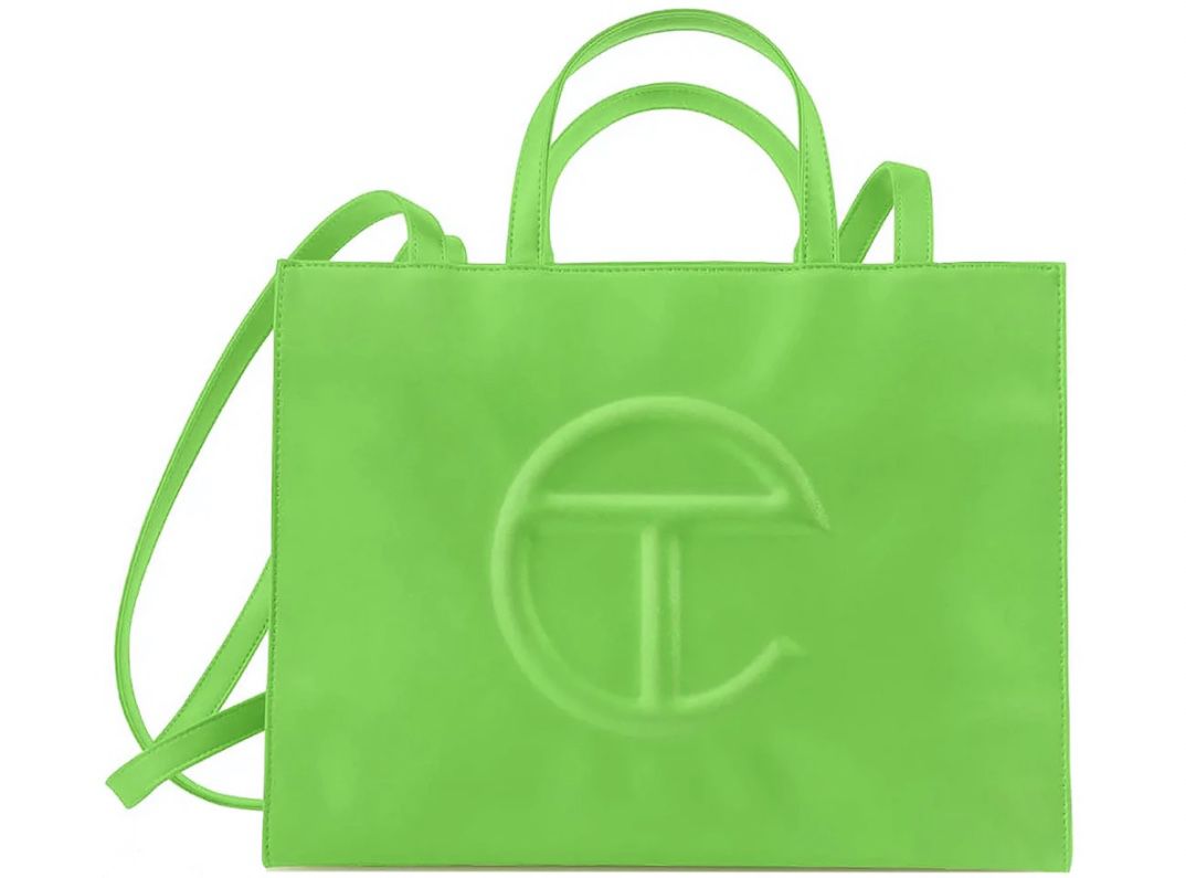 Highlighter green Telfar bag