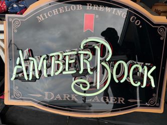 Michelob AmberBock Neon