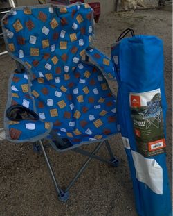 S’mores camping chairs for kids