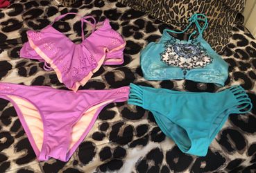 Size M bathing suits euc $7 each