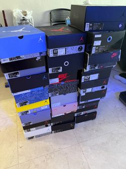 25 pairs of brand new deadstock jordans