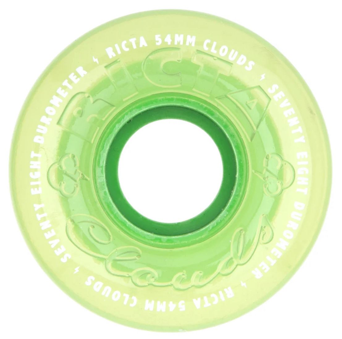 Ricta Clouds Mojito Yellow / Green 54mm 78a Duro Skate Wheels