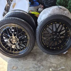 Tires and rims 5x112
