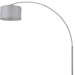 ***Assembled Arching Over-hang Floor Lamp W/Marble-base***