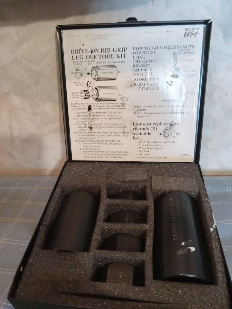 For Removing Stripped Lugnuts