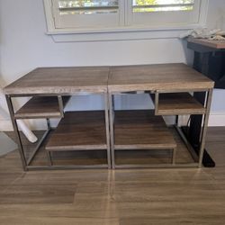 Modern End Tables Or Night Stands 