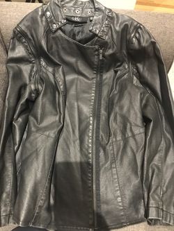 Fake leather jacket-K Dash