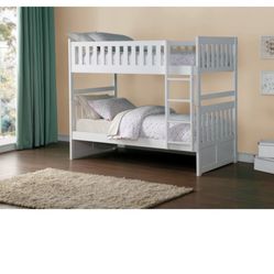 Twin/Twin Bunk Bed. 