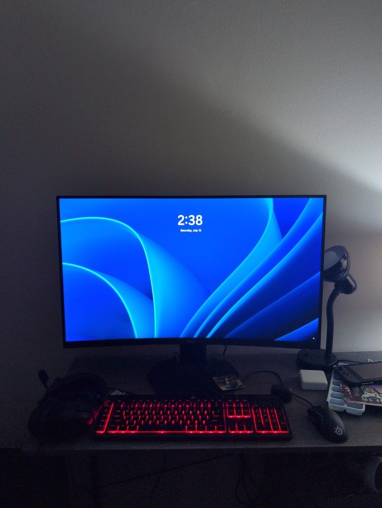 Dell S3222DGM Gaming Monitor 32" Curved 165Hz LCD (Used)