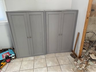 Storage cabinets (2)