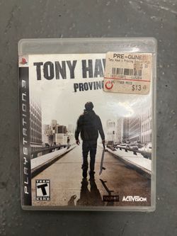 Tony Hawk's Proving Ground PS3