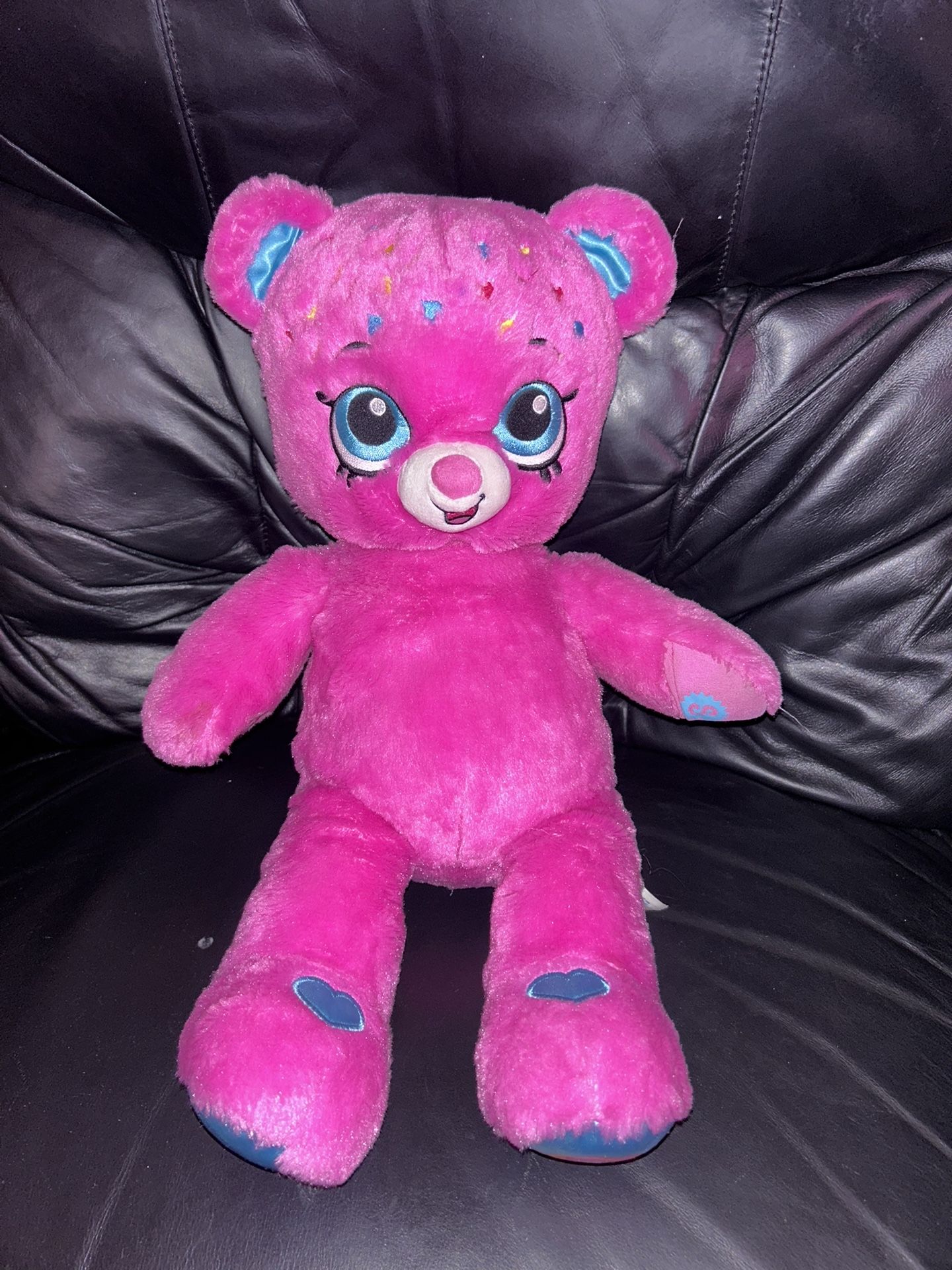 18" Build-A-Bear Shopkins D'Lish Donut Pink Plush BABW