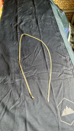 14k  gold necklace  dimpled mariner links