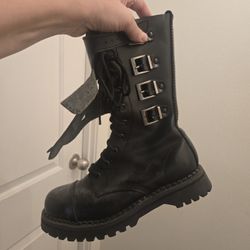 Black Demonia Boots
