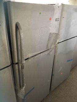 21 CUBIC feet refrigerator top mount stainless steel