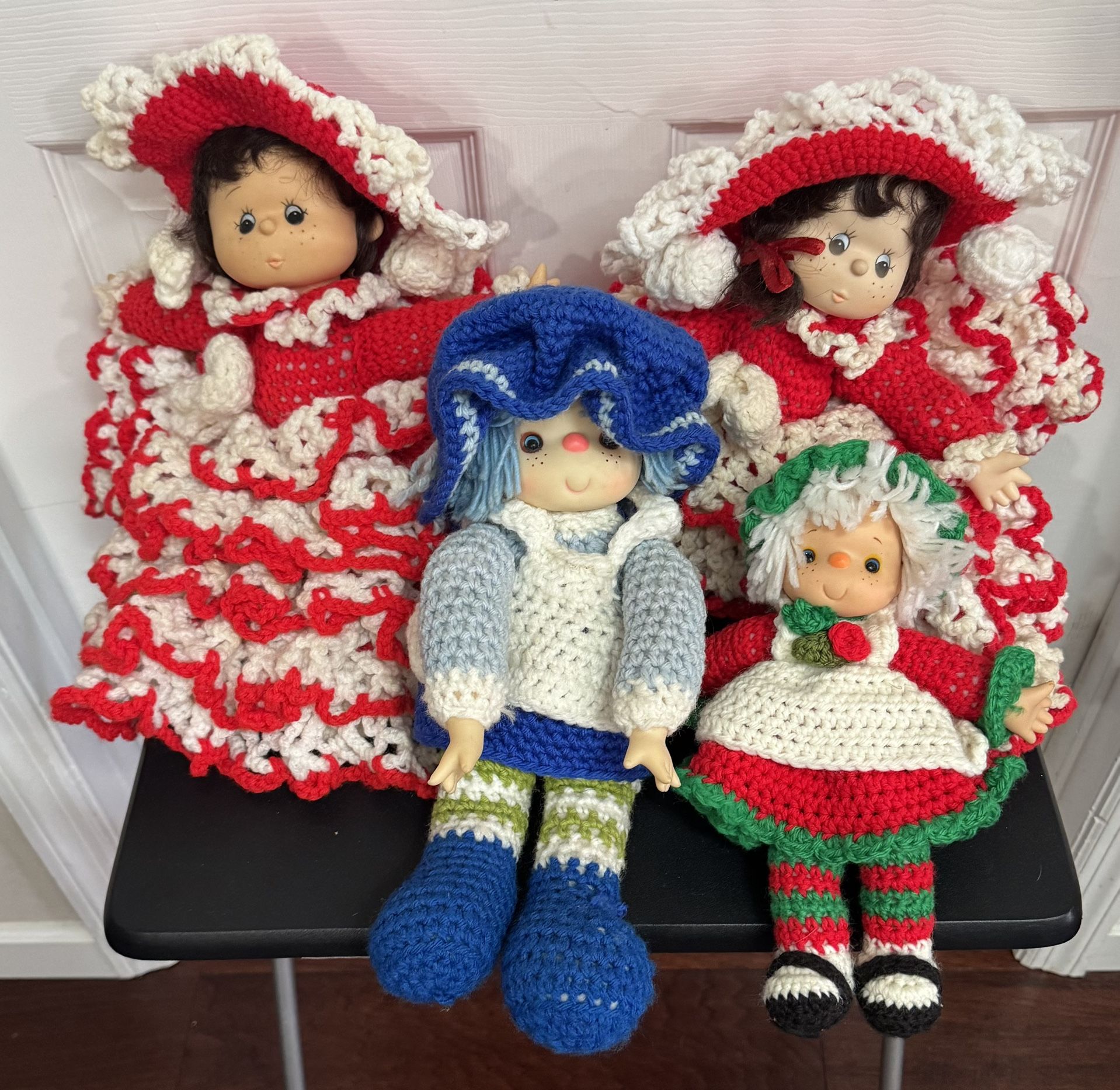 Vintage Boho Decor Crochet Doll just $15 for all