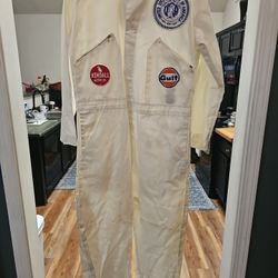 Very Vintage Race Car Coveralls