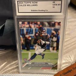 Caleb Williams Graded Rookie Card