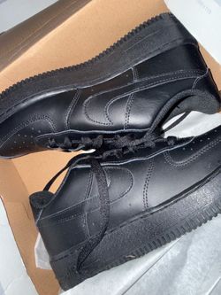 Black AF1 size 7Y
