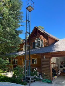 Vertical lift 12v dc like genie ballymore 35 ft manlift