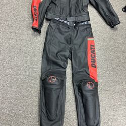 Danese Ducati Race Track Leathers Brand New Small Medium 