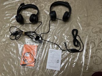 Set Of Two Eksa Telecom H12E Headsets